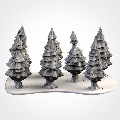 Classic Forests – Modular Tree Terrain for 28–32mm Games