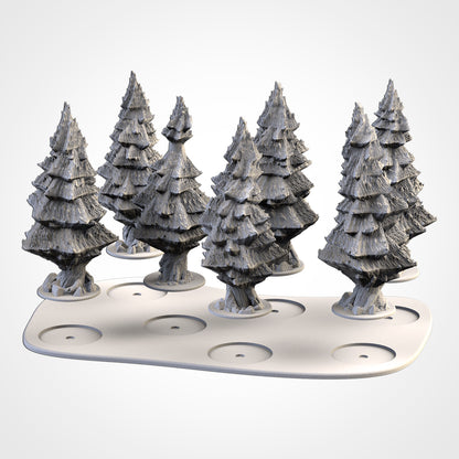 Classic Forests – Modular Tree Terrain for 28–32mm Games