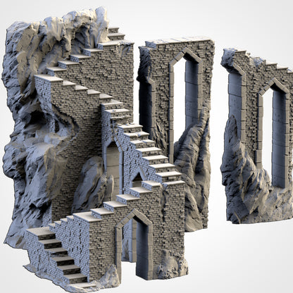Dwarven Mines – Modular Terrain Set for 28–32mm Games