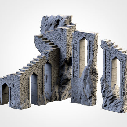 Dwarven Mines – Modular Terrain Set for 28–32mm Games