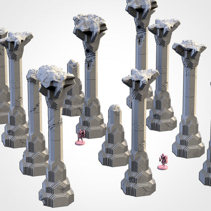 Dwarven Mines – Modular Terrain Set for 28–32mm Games