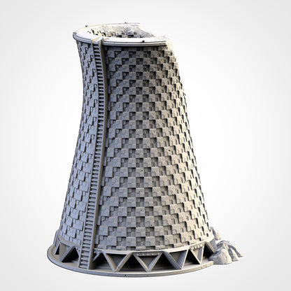 Nuclear Power Plants – Industrial Reactor Terrain for 28–32mm Wargaming