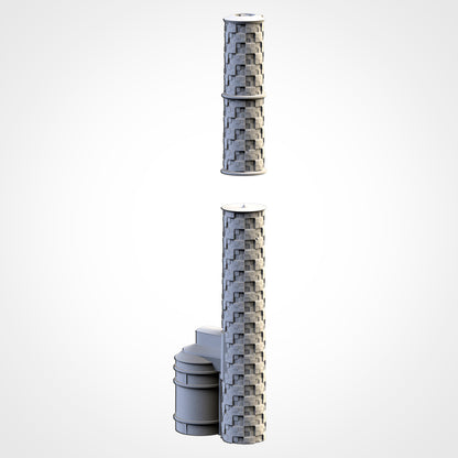 Nuclear Power Plants – Industrial Reactor Terrain for 28–32mm Wargaming