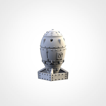 Nuclear Power Plants – Industrial Reactor Terrain for 28–32mm Wargaming