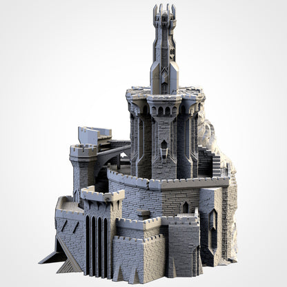 Dark Fortress – Towering Modular Fortress Terrain for 28–32mm Games