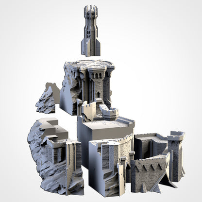 Dark Fortress – Towering Modular Fortress Terrain for 28–32mm Games