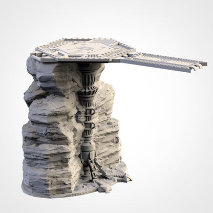 SciFi Desert City – Modular Elevated Terrain for 28–32mm Games