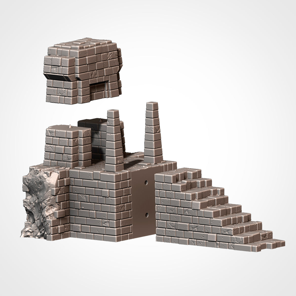 Modular Civilization | 3D Printed Ancient Ruins Terrain for 28–32mm Wargaming