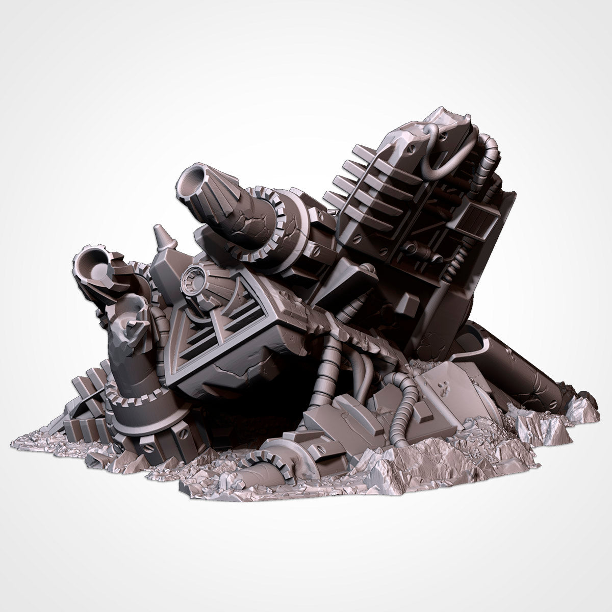 Crashed Starfighters – Wrecked Spacecraft Terrain for 28–32mm Games