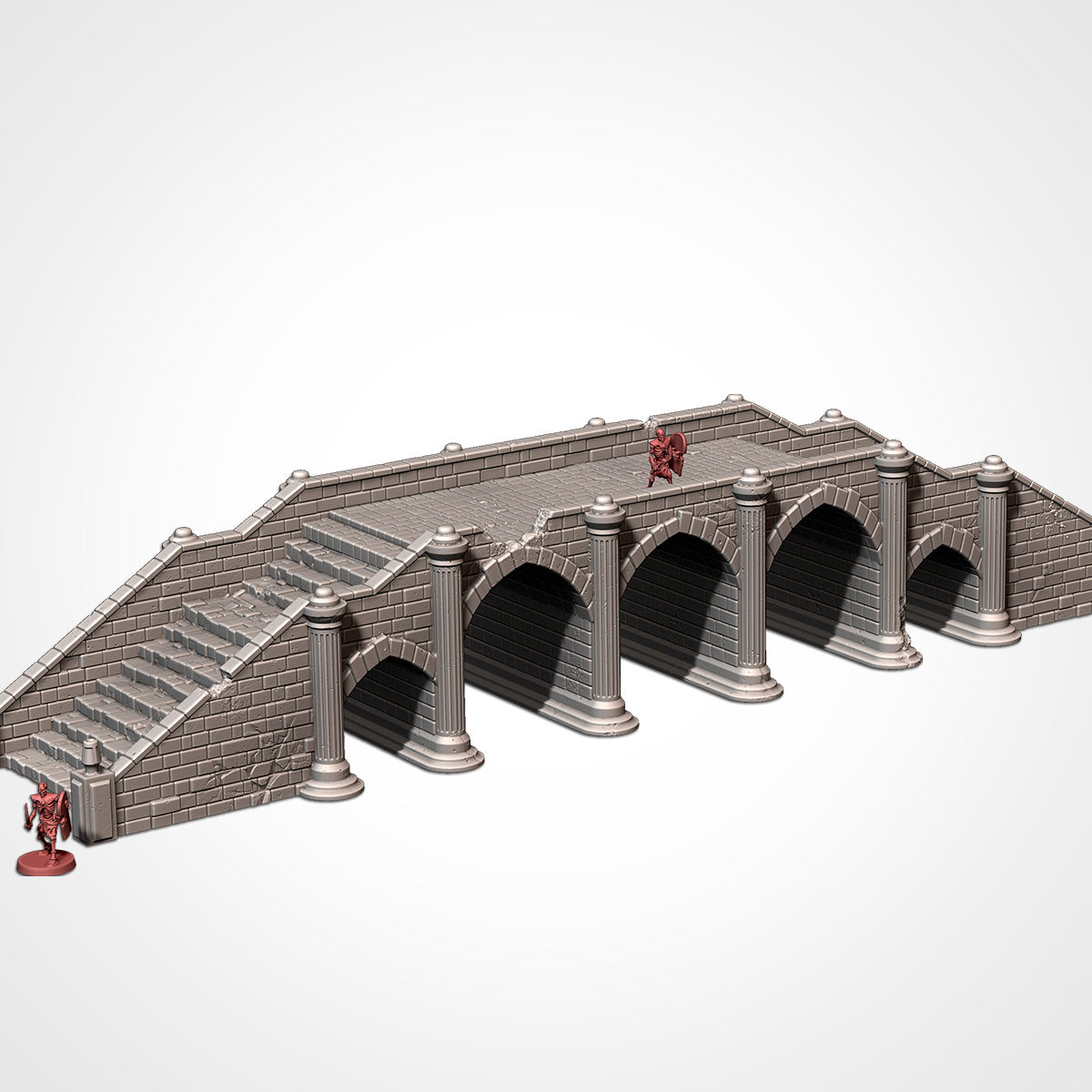 Medieval Bridges | 3D Printed Fantasy Terrain Set for 28–32mm Wargaming