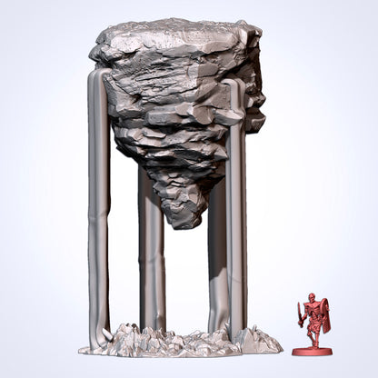 Floating Rocks – Modular Suspended Stone Platforms for 28–32mm Games