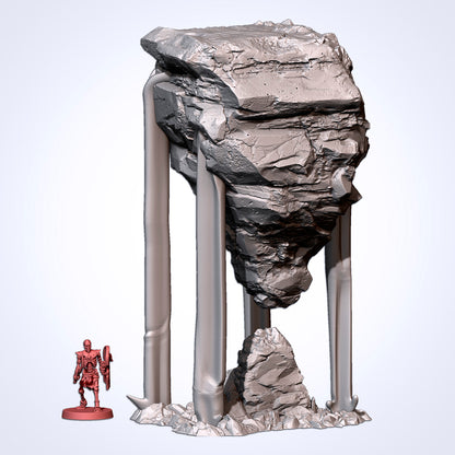 Floating Rocks – Modular Suspended Stone Platforms for 28–32mm Games