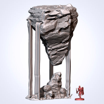 Floating Rocks – Modular Suspended Stone Platforms for 28–32mm Games