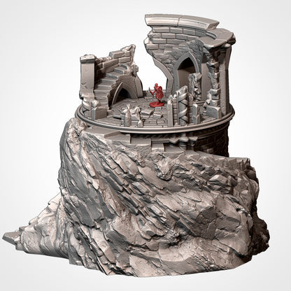 Ruins on the Mountain – Cliffside Fantasy Terrain for 28–32mm Games