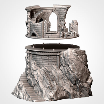 Ruins on the Mountain – Cliffside Fantasy Terrain for 28–32mm Games