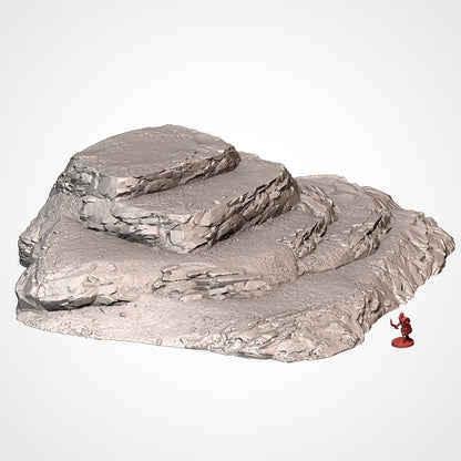 Modern Hills | 3D Printed Tactical Terrain for 28–32mm Wargaming