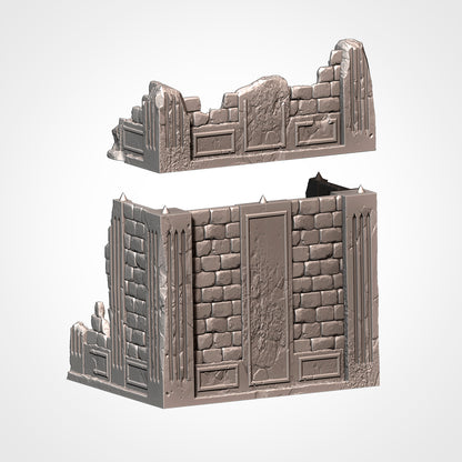 City Ruins – GW-Style (Old) Modular Terrain for 28–32mm Games