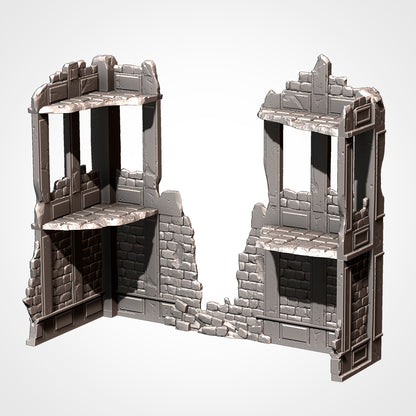 City Ruins – GW-Style (Old) Modular Terrain for 28–32mm Games