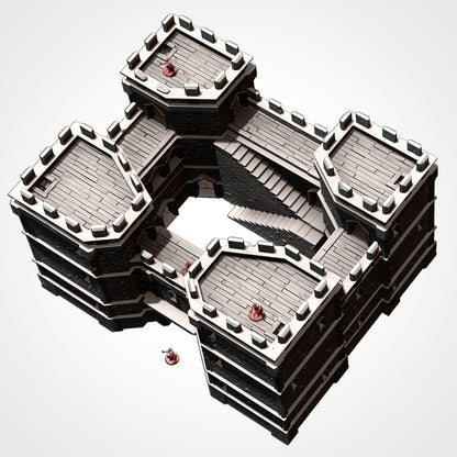 Castle Stronghold – 3D Printed Fortress Terrain for 28–32mm Games
