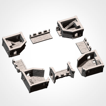 Castle Stronghold – 3D Printed Fortress Terrain for 28–32mm Games
