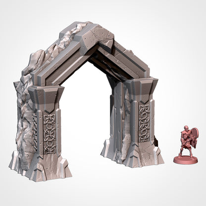 Dwarven Constructions - Modular Dwarf Ruins & Architecture for 28–32mm Games