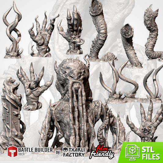 Hellish Terrain – Eldritch Horror Terrain for 28–32mm Games
