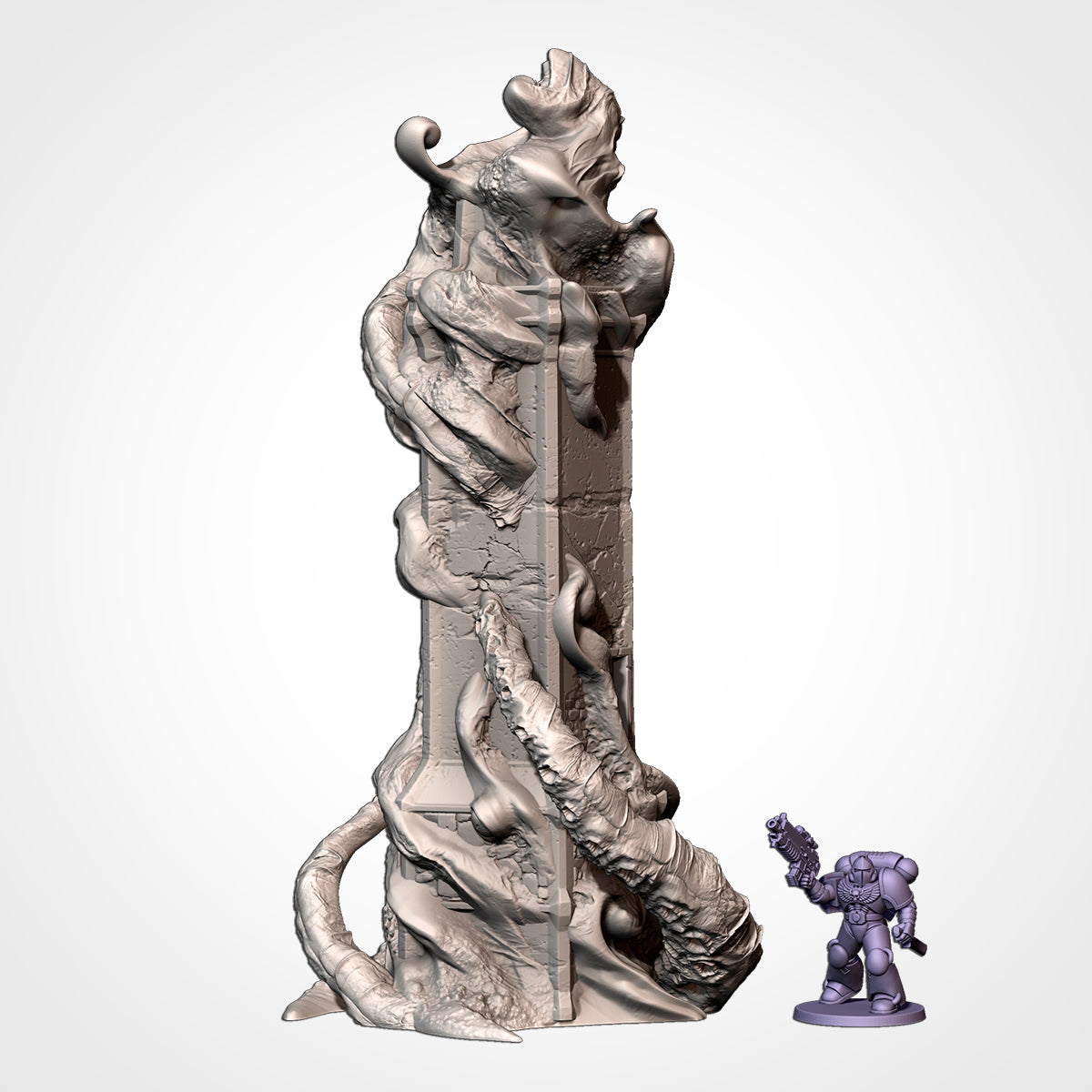Hellish Terrain – Eldritch Horror Terrain for 28–32mm Games