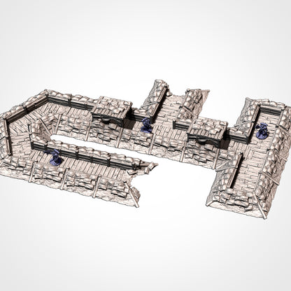 Modular Trenches – Battlefield Terrain for 28–32mm Games (Contact for Pricing)