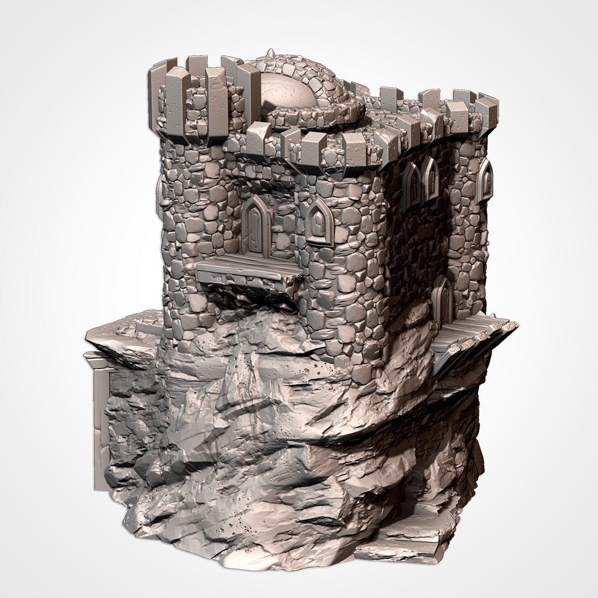 Skull Castle – Dark Fantasy Fortress for 28–32mm Games