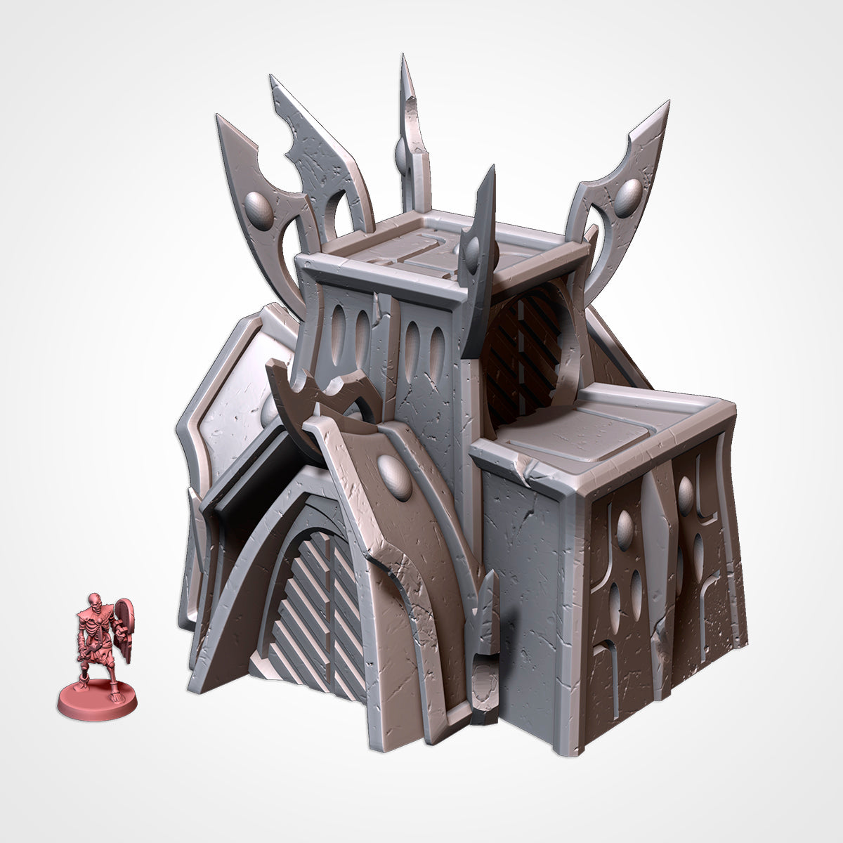 Village of Dark Elves – Fantasy Terrain Set for 28–32mm Games