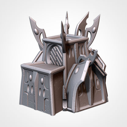 Village of Dark Elves – Fantasy Terrain Set for 28–32mm Games