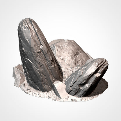 Rocky Outcrops – Rocky terrain formations for 28–32mm Games
