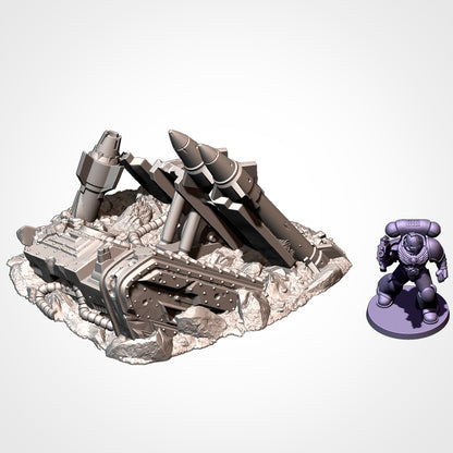 Destroyed Imperial Tanks – Destroyed Tank Terrain for 28–32mm Games