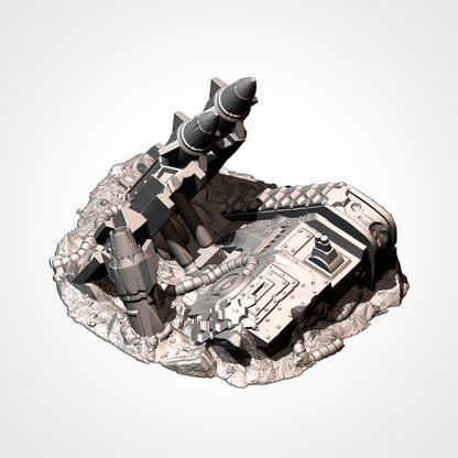Destroyed Imperial Tanks – Destroyed Tank Terrain for 28–32mm Games