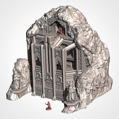 Isolated Mountain – Dwarven Stronghold Terrain for 28–32mm Games