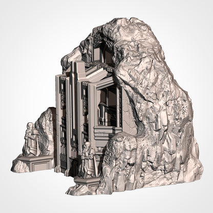 Isolated Mountain – Dwarven Stronghold Terrain for 28–32mm Games