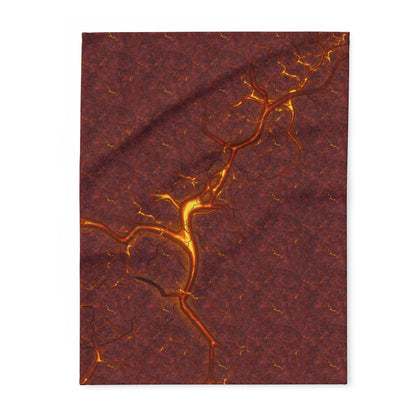 Molten Rift – Soft Fabric Battle Mat (Multiple Sizes)