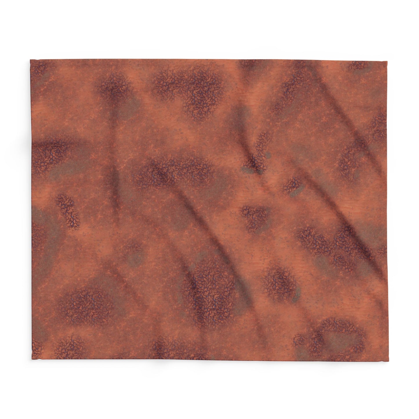 Orange Desert Growth – Soft Fabric Battle Mat (Multiple Sizes)