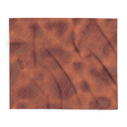Orange Desert Growth – Soft Fabric Battle Mat (Multiple Sizes)
