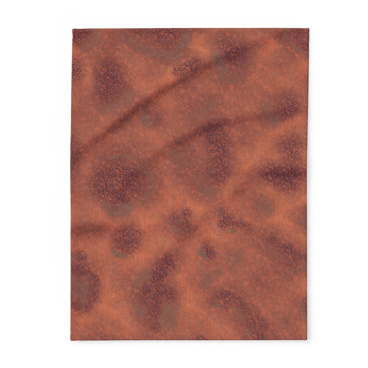 Orange Desert Growth – Soft Fabric Battle Mat (Multiple Sizes)