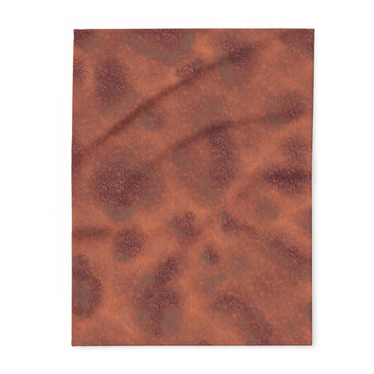 Orange Desert Growth – Soft Fabric Battle Mat (Multiple Sizes)