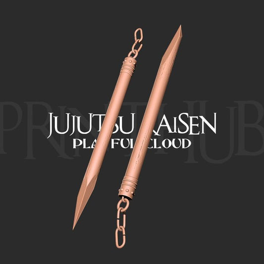 Sharpened Playful Cloud - Toji Fushiguro – Jujutsu Kaisen Cosplay Prop