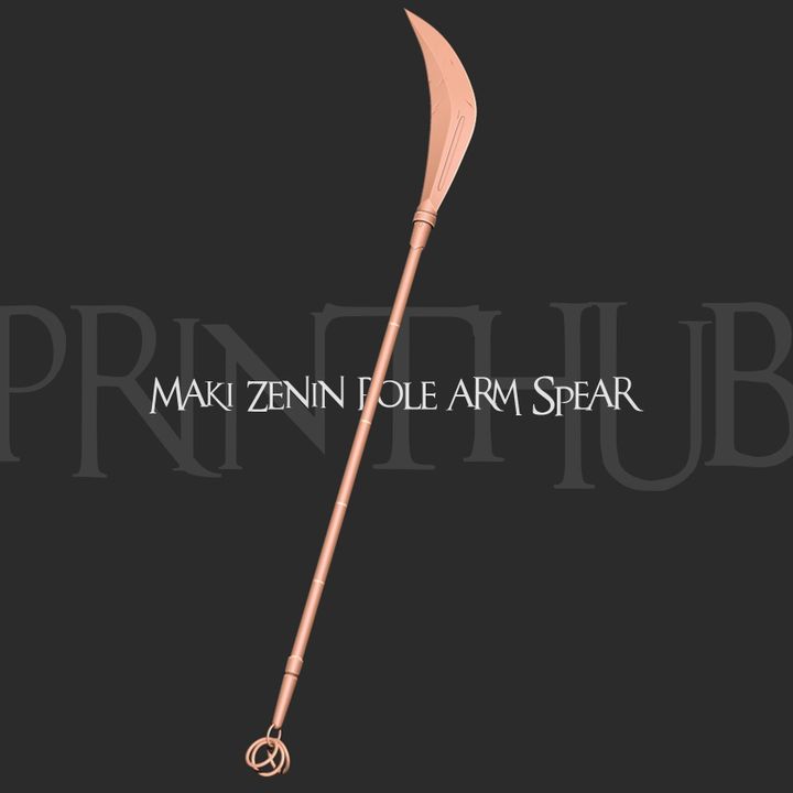 Maki Zenin’s Polearm Spear – Jujutsu Kaisen Cosplay Prop