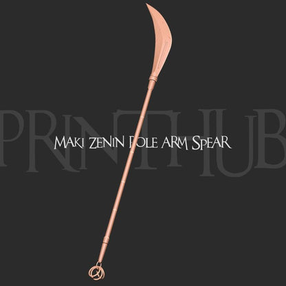Maki Zenin’s Polearm Spear – Jujutsu Kaisen Cosplay Prop