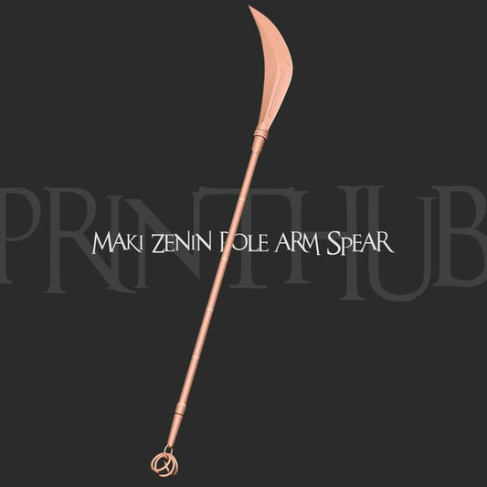 Maki Zenin’s Polearm Spear – Jujutsu Kaisen Cosplay Prop