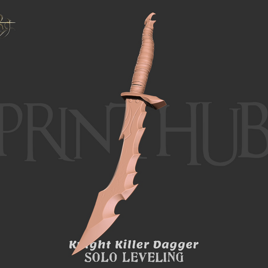 Knight Killer Dagger – Solo Leveling Cosplay Prop