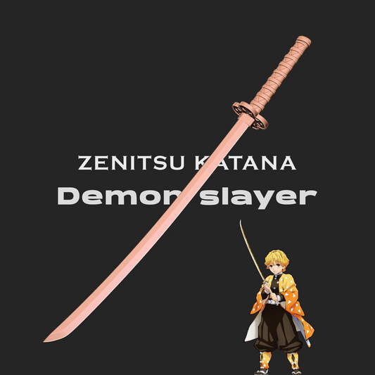 Thunder Katana - Zenitsu – Demon Slayer Cosplay Weapon