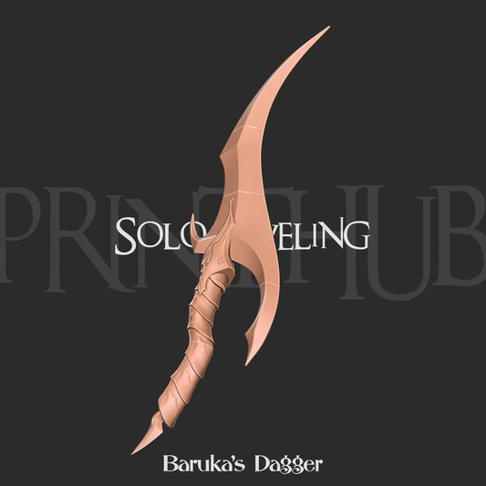 Baruka's Dagger – Solo Leveling Cosplay Prop