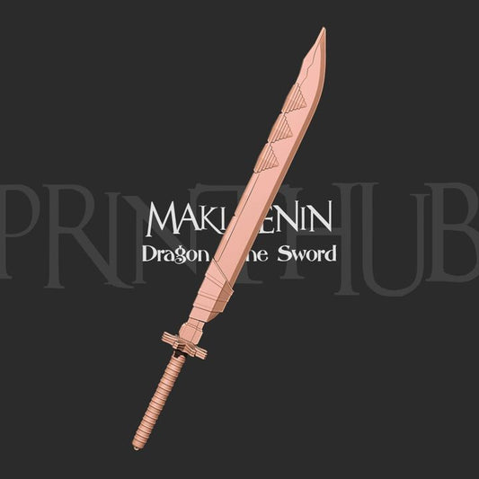 Dragon Bone Sword – Maki Zenin – Jujutsu Kaisen Cosplay Prop