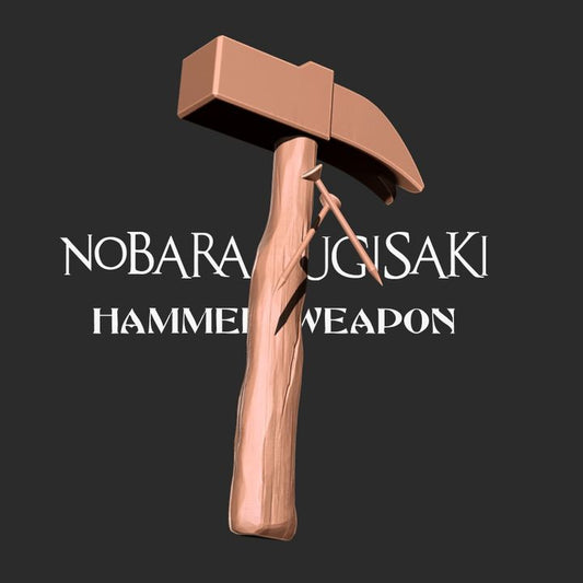 Cursed Hammer - Nobara Kugisaki – Jujutsu Kaisen Cosplay Prop